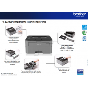 Imprimante laser monochrome Brother HL-L2310D