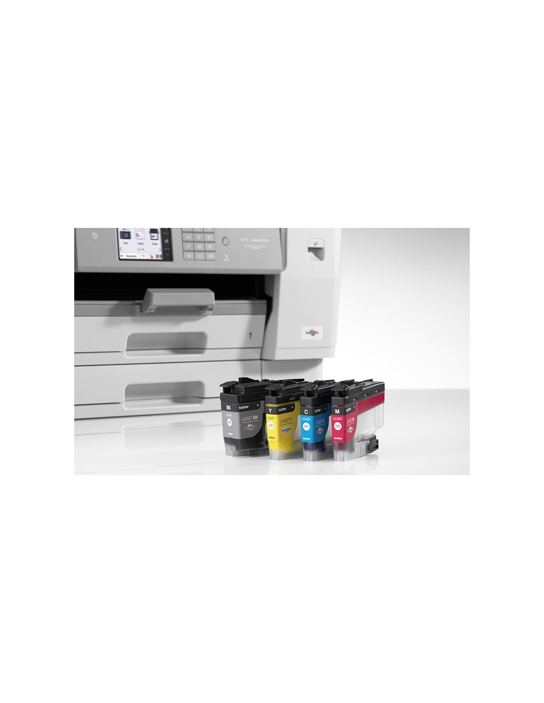 Imprimante laser compacte - A4 couleur réseau, MXC407PEU